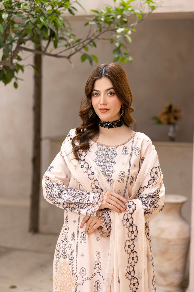 ZAYLISA - 3 PC UNSTITCHED