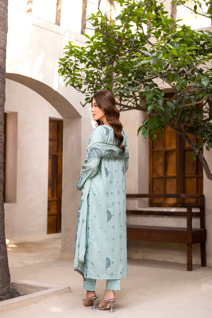 FLORINIA - 3 PC UNSTITCHED