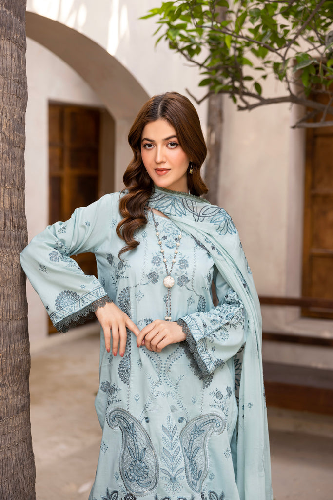 FLORINIA - 3 PC UNSTITCHED