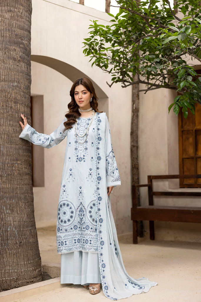 RESHMORA - 3 PC UNSTITCHED