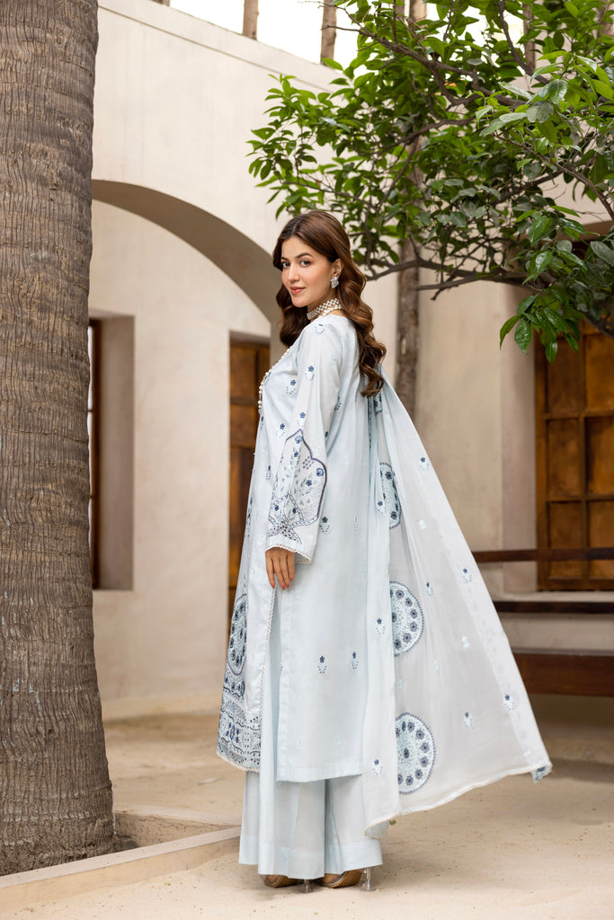 RESHMORA - 3 PC UNSTITCHED