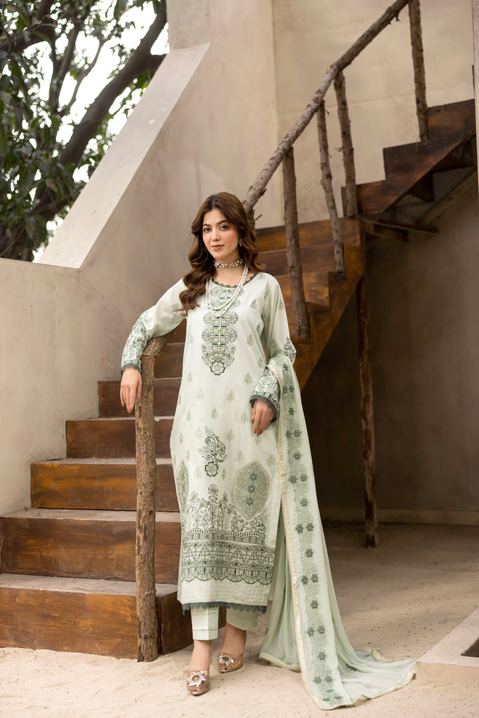 MEHRLINA - 3 PC UNSTITCHED