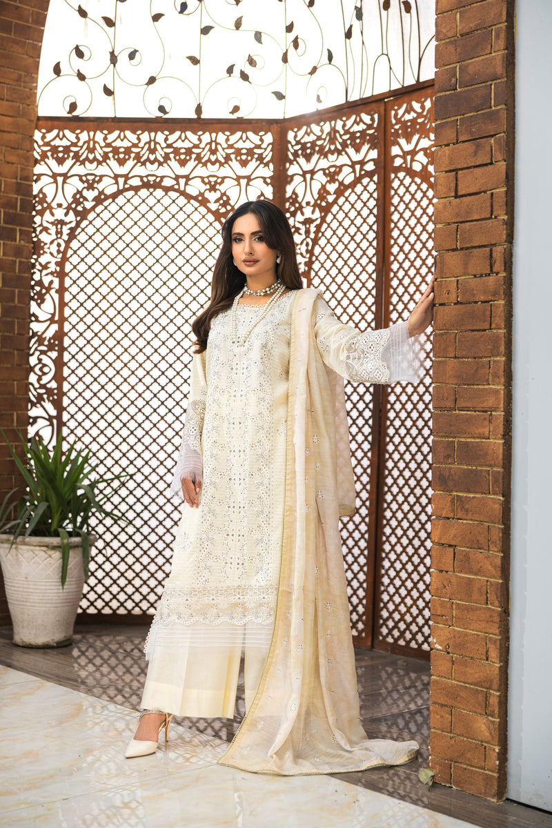 NAAZRA - 3 PC UNSTITCHED
