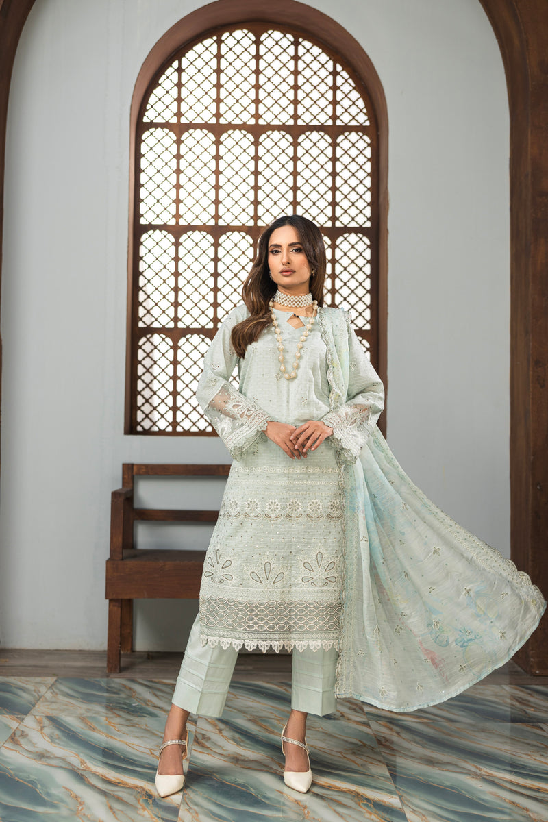 HAYAAN - 3 PC UNSTITCHED