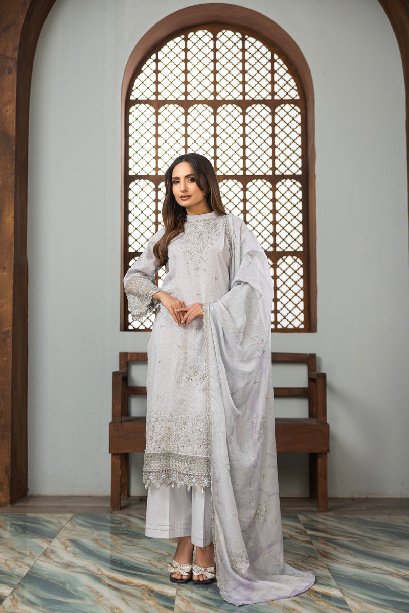 BASREEN - 3 PC UNSTITCHED