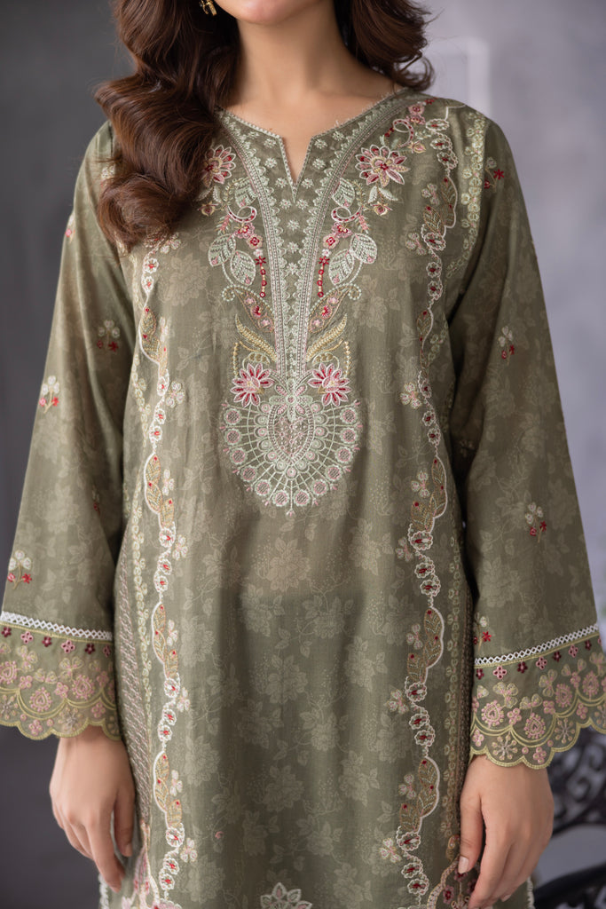 RAYNOOR - 3 PC UNSTITCHED