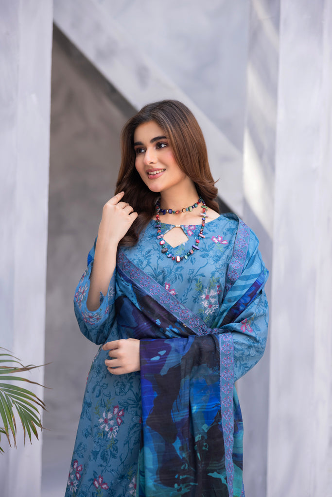 GULISTA - 3 PC UNSTITCHED