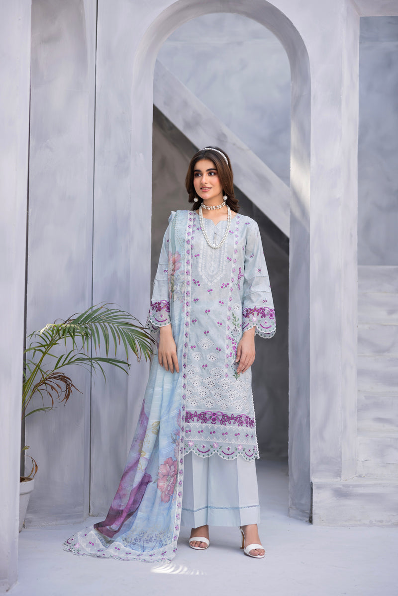 LINZORA - 3 PC UNSTITCHED