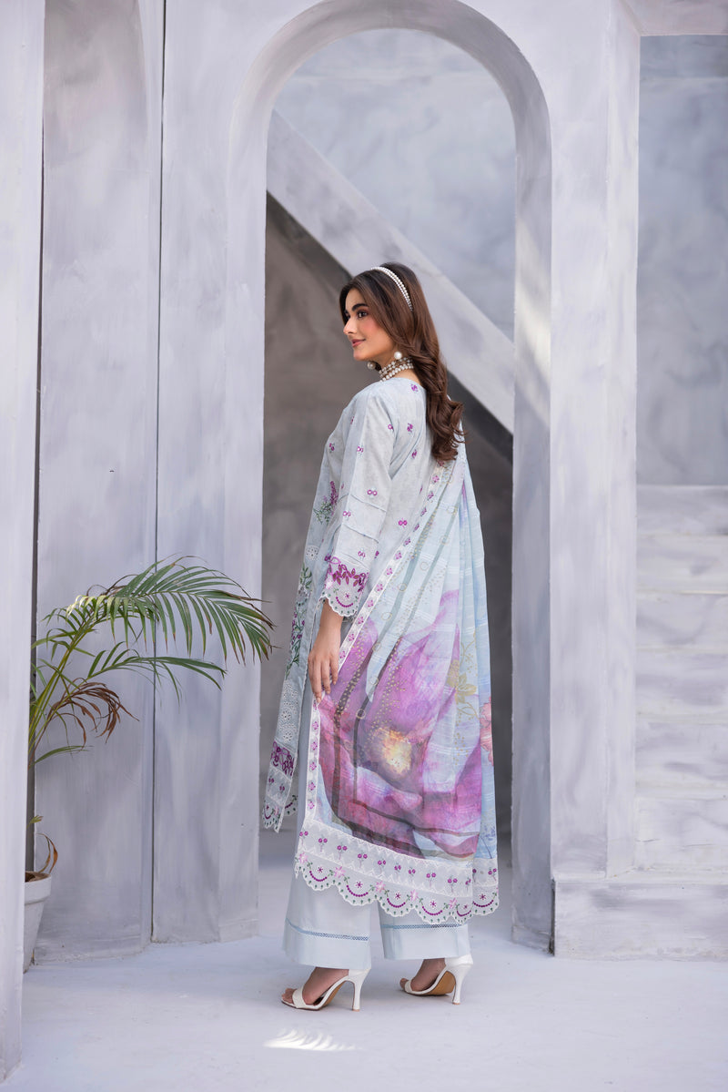 LINZORA - 3 PC UNSTITCHED