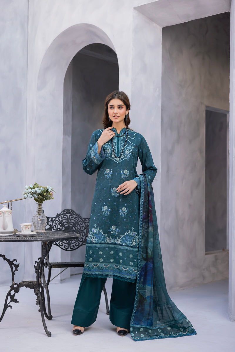 DAISIVA - 3 PC UNSTITCHED