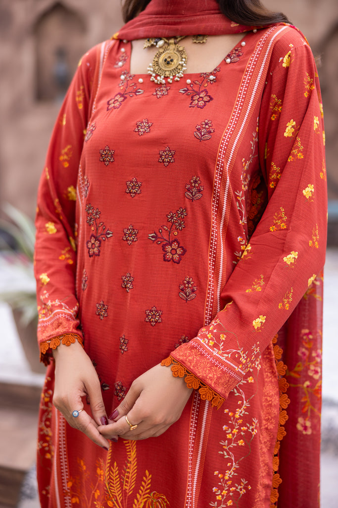 RESHNIKA - 3 PC UNSTITCHED