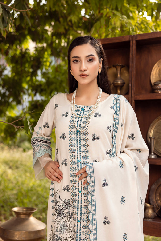 GLAMOUR - 3 PC UNSTITCHED