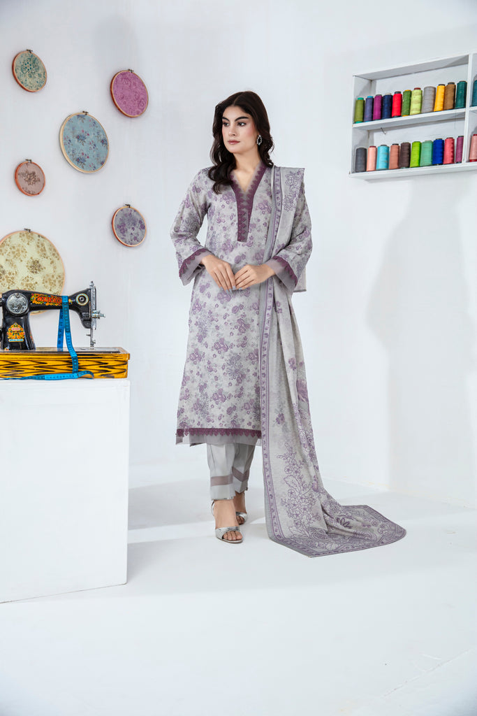 DAZZLE - 3 PC UNSTITCHED