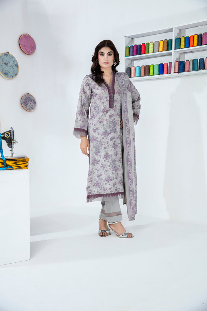 DAZZLE - 3 PC UNSTITCHED