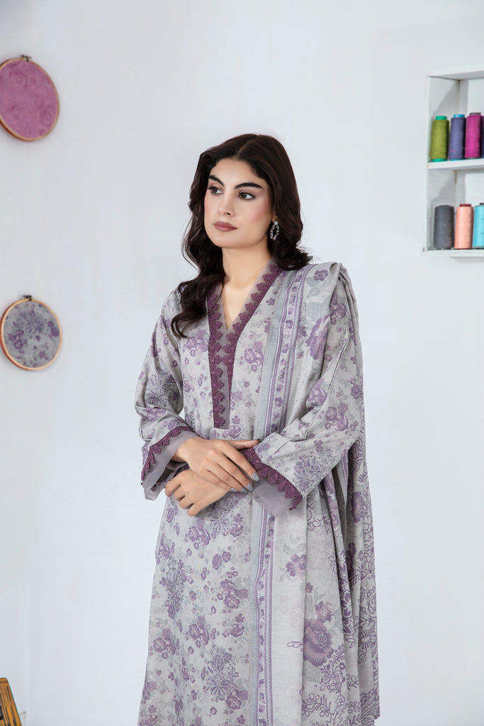 DAZZLE - 3 PC UNSTITCHED