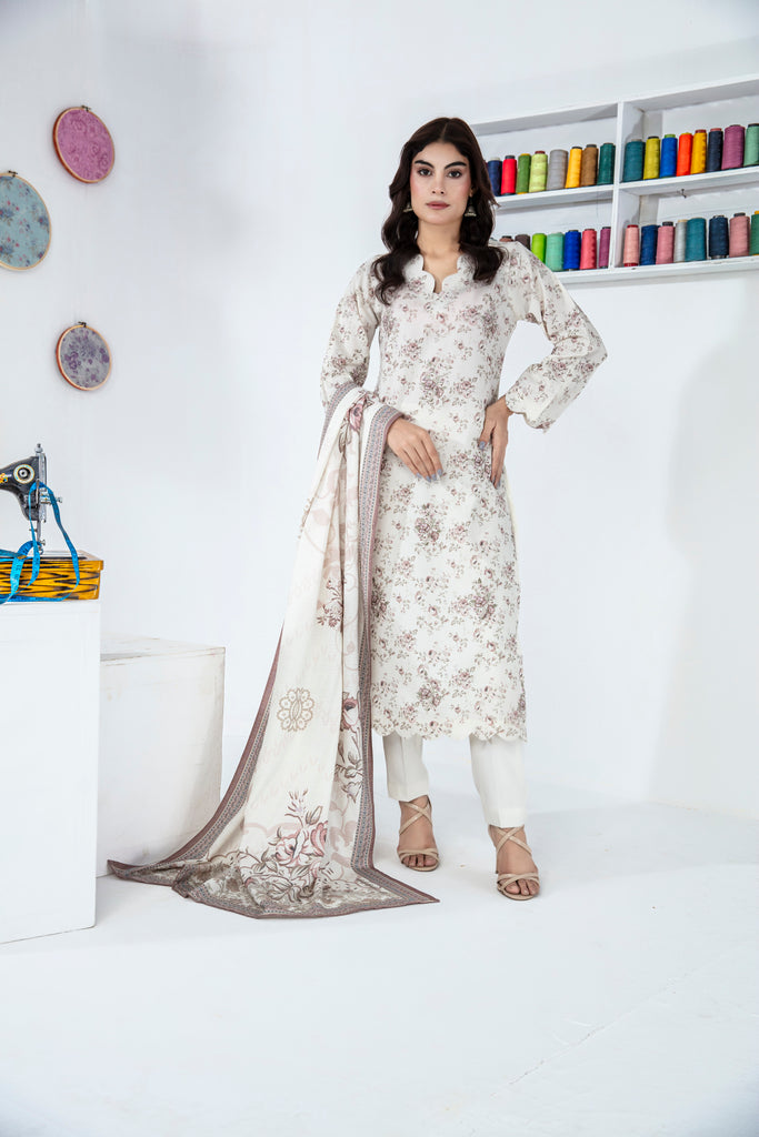 EMBRACE - 3 PC UNSTITCHED