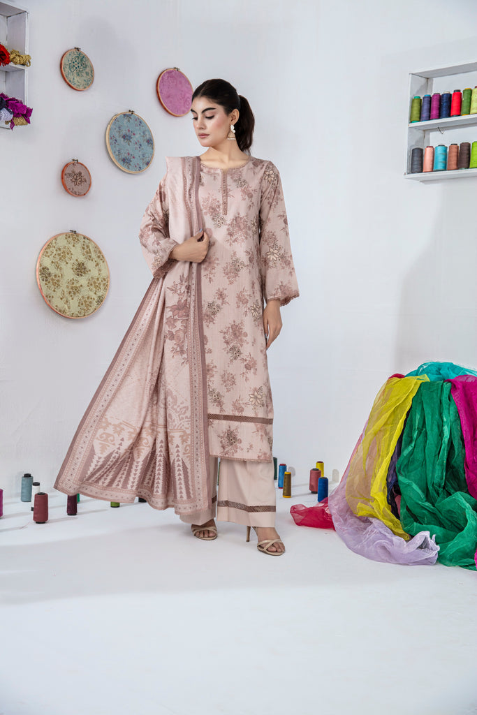 AURA - 3 PC UNSTITCHED