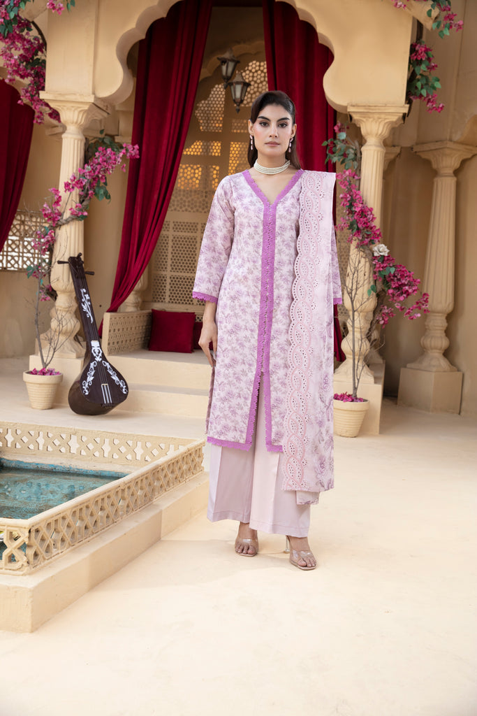 ELEGANZA - 3 PC UNSTITCHED