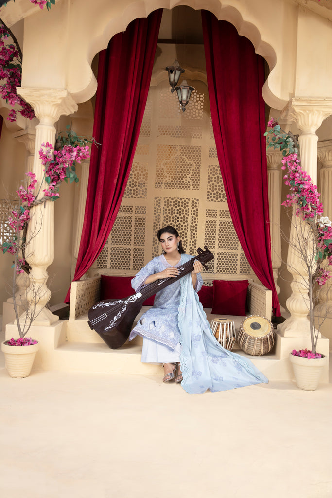 BLOSSOM - 3 PC UNSTITCHED