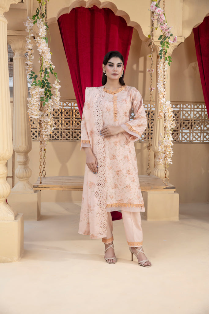 VELVETTE - 3 PC UNSTITCHED