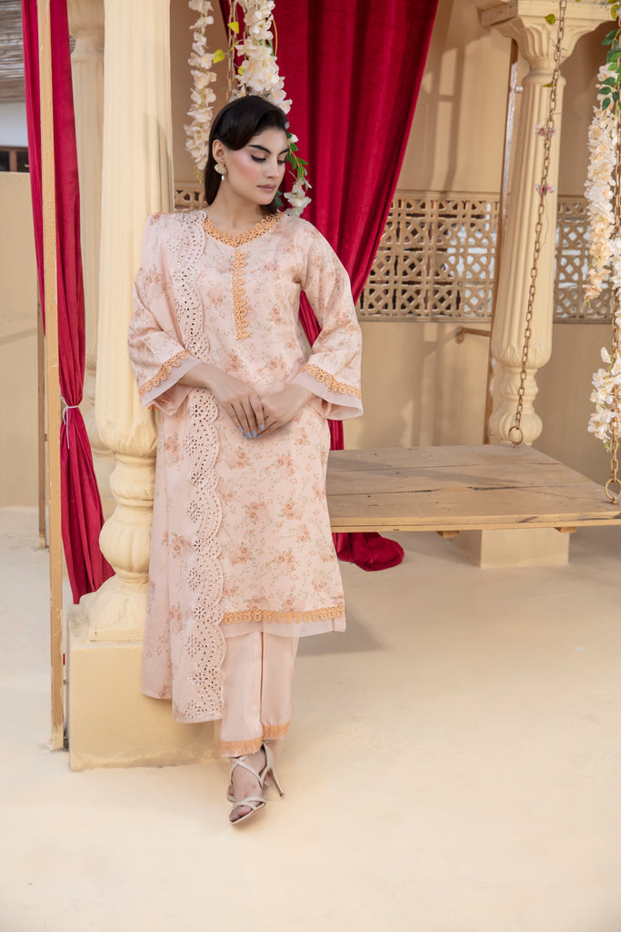 VELVETTE - 3 PC UNSTITCHED