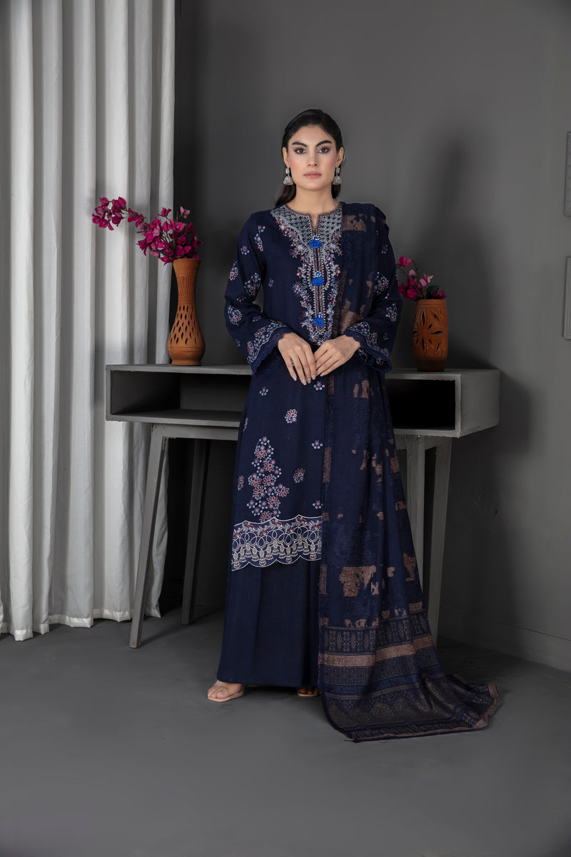 VELVIQUE - 3 PC UNSTITCHED