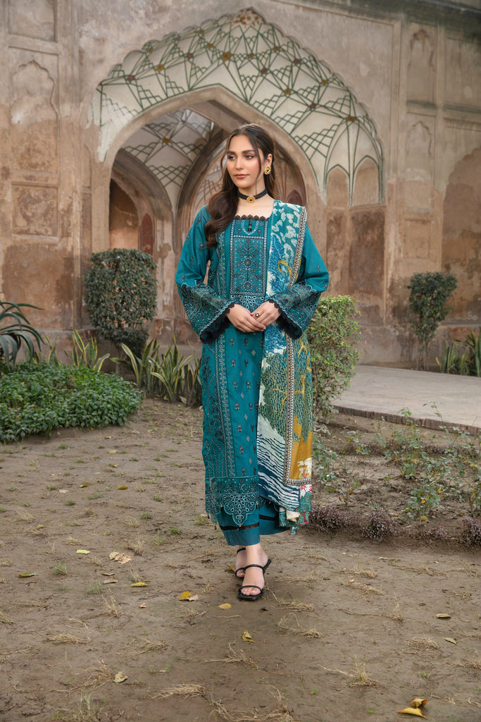 LAWNAREE - 3 PC UNSTITCHED