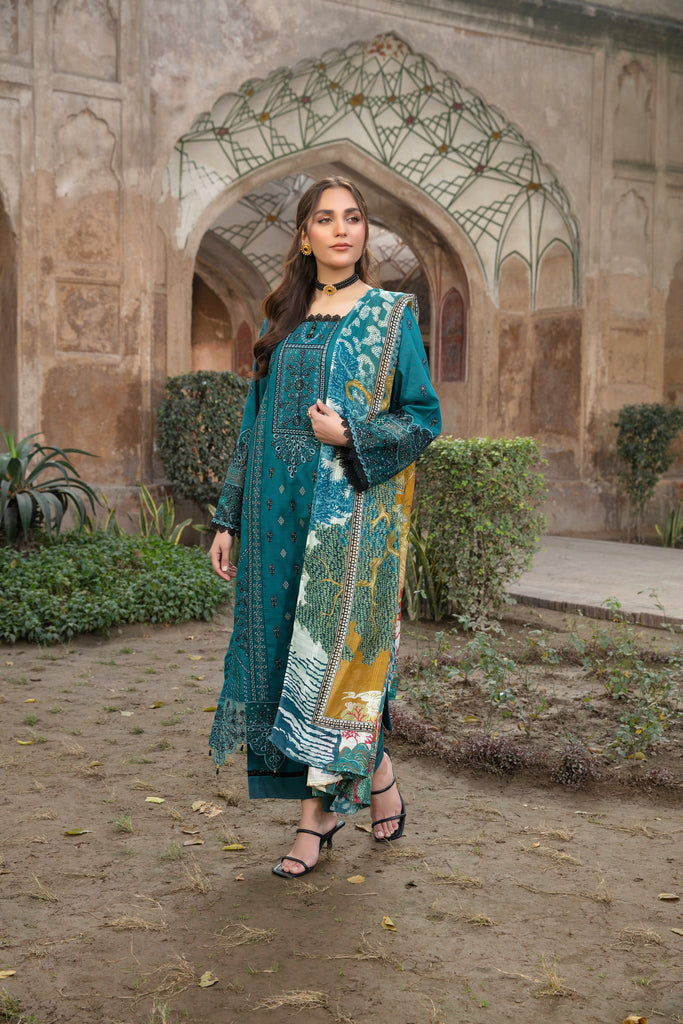 LAWNAREE - 3 PC UNSTITCHED