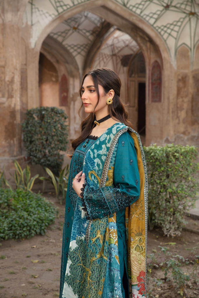 LAWNAREE - 3 PC UNSTITCHED