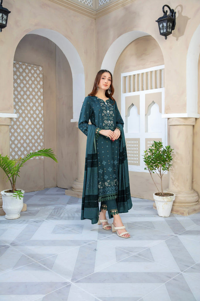 CLEO - 3 PC UNSTITCHED