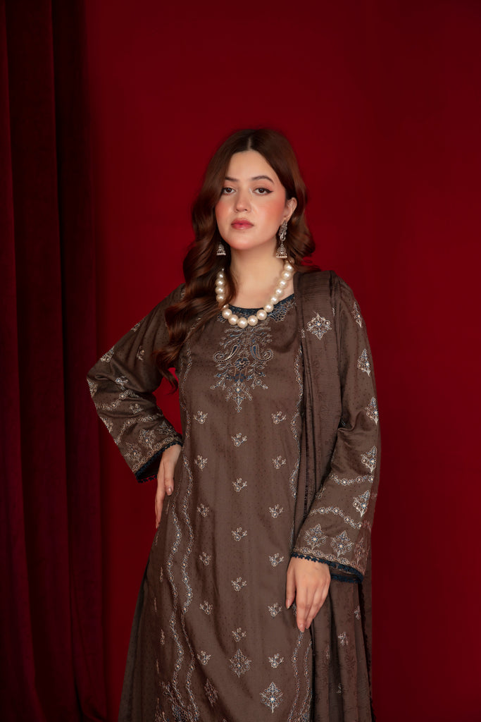 SELVORA - 3 PC UNSTITCHED