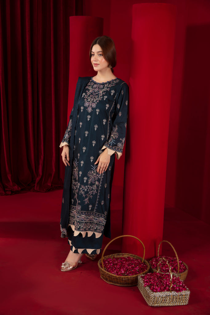 VISTARA - 3 PC UNSTITCHED