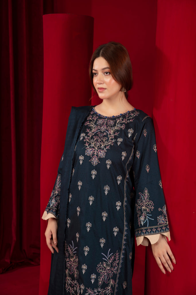 VISTARA - 3 PC UNSTITCHED