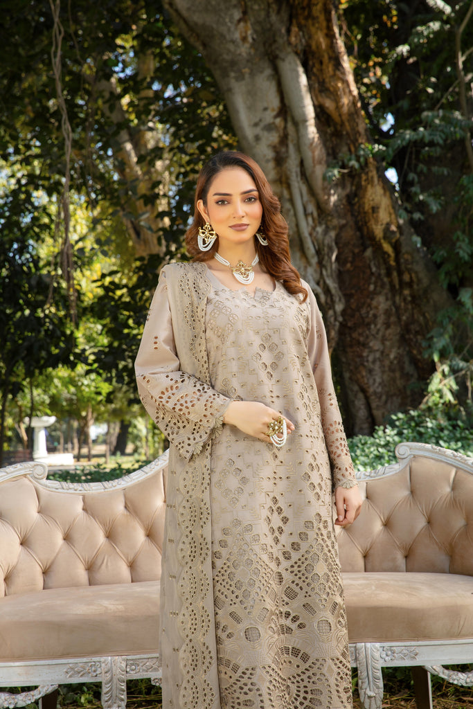 DAREENA - 3 PC UNSTITCHED