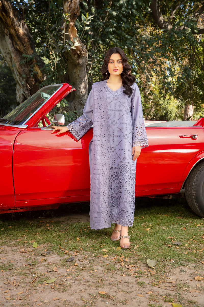 HAYREEN - 3 PC UNSTITCHED