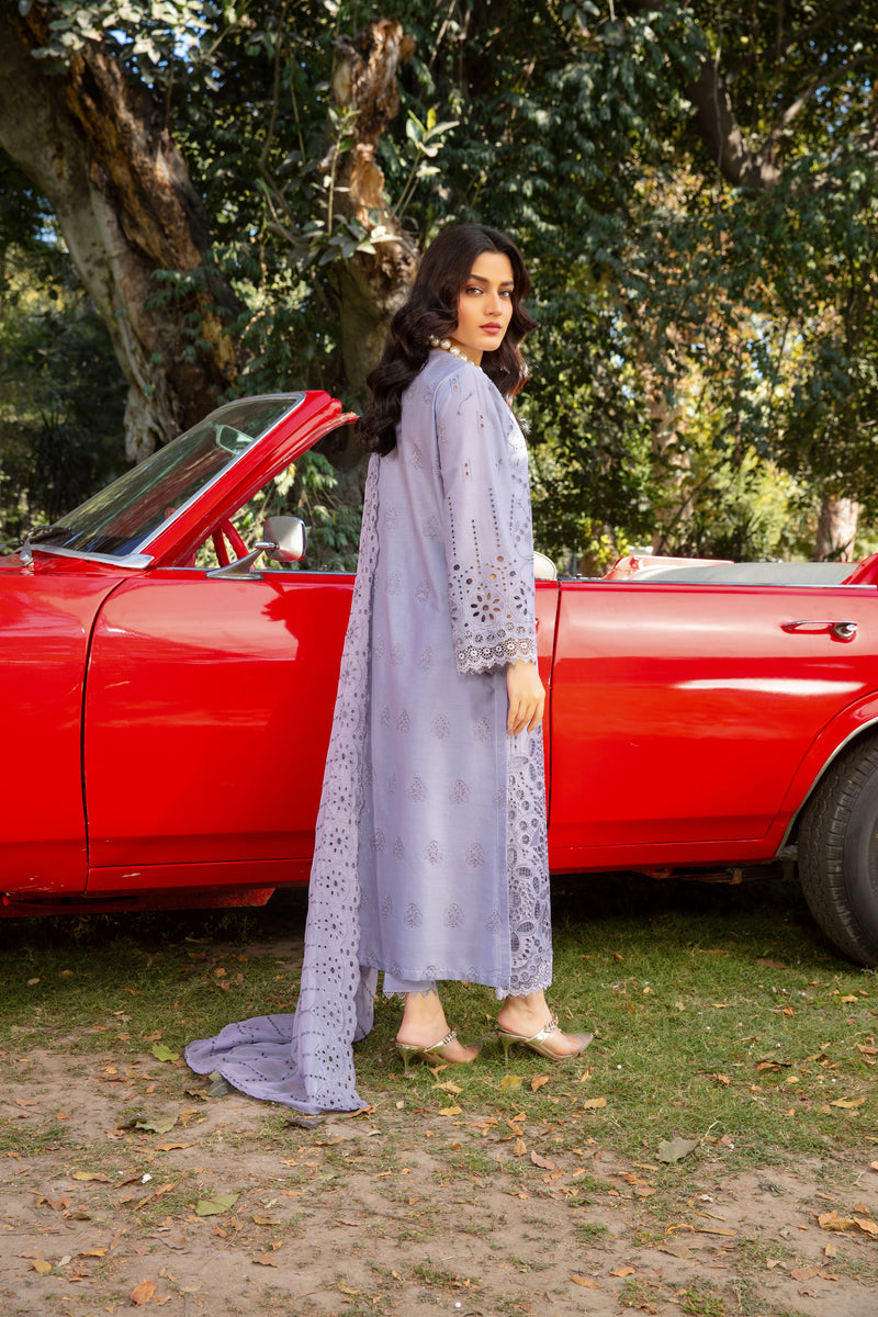 HAYREEN - 3 PC UNSTITCHED