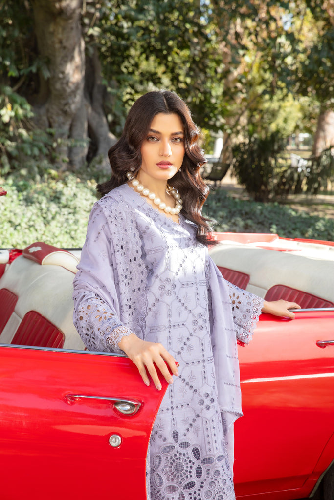 HAYREEN - 3 PC UNSTITCHED