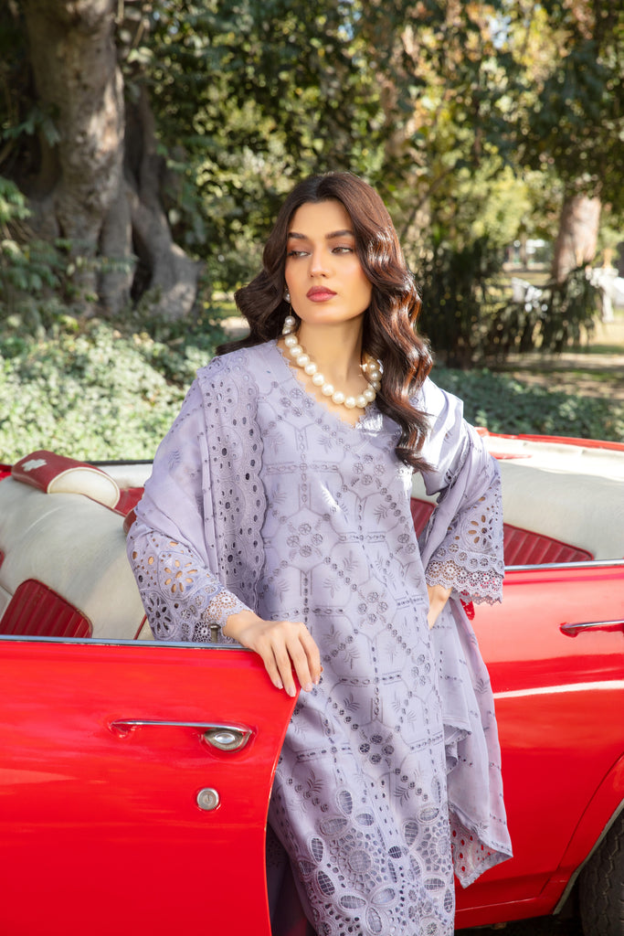 HAYREEN - 3 PC UNSTITCHED