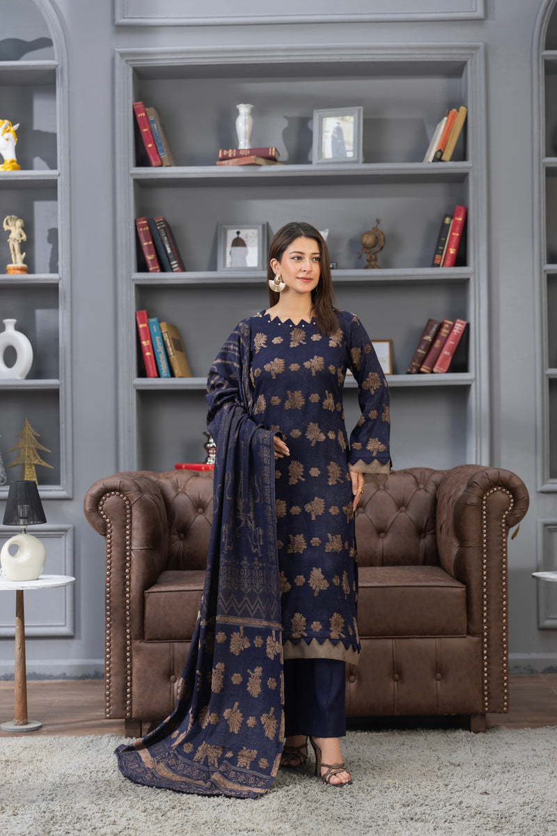 PEACHORA - 3 PC UNSTITCHED