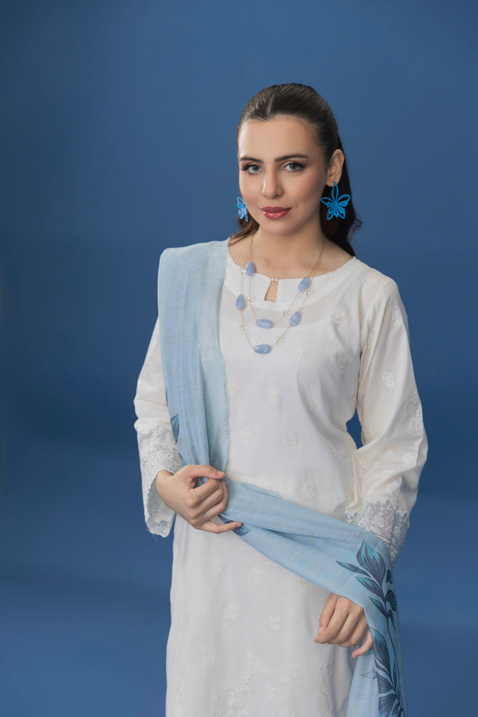 RESHNARA - 3 PC UNSTITCHED