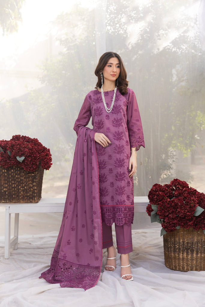 GULMAIZ - 3 PC UNSTITCHED