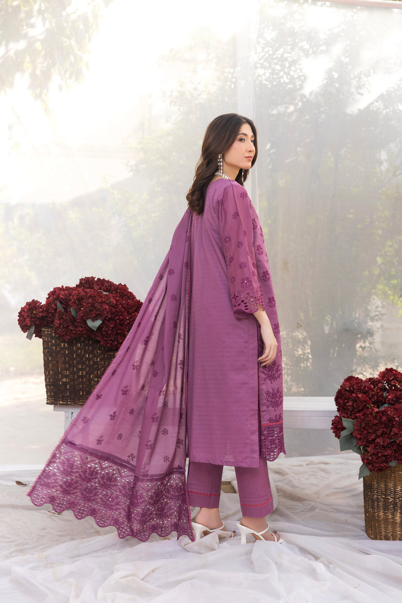 GULMAIZ - 3 PC UNSTITCHED