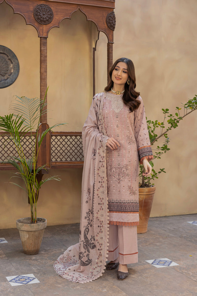 JAZREEN - 3 PC UNSTITCHED