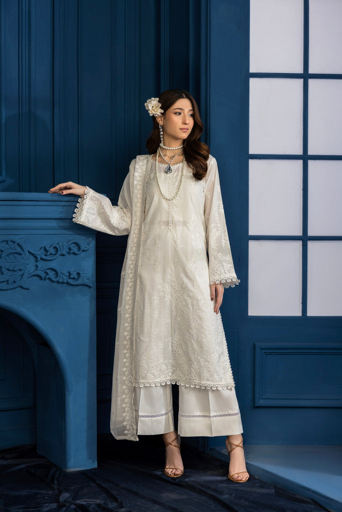 LAVIZA - 3 PC UNSTITCHED