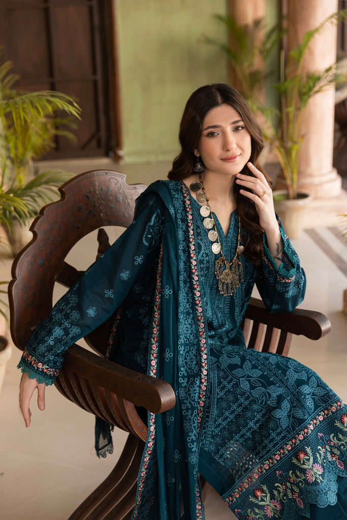 BLOOMEA - 3 PC UNSTITCHED