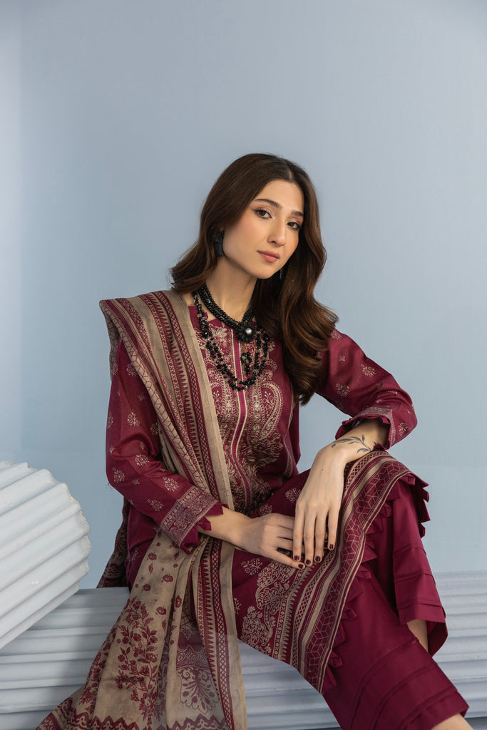 CAYNORA - 3 PC UNSTITCHED