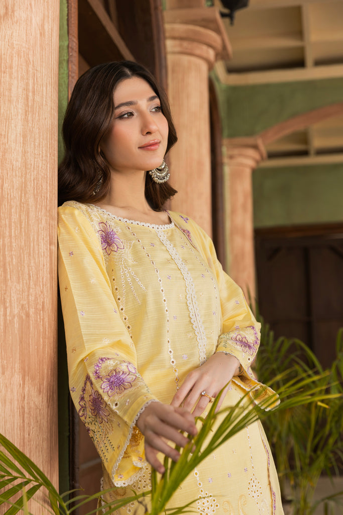 DAHRIZA - 3 PC UNSTITCHED