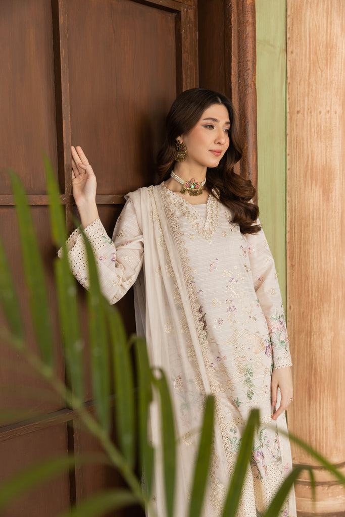 FAIROZA - 3 PC UNSTITCHED