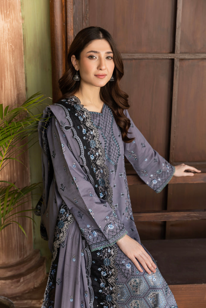RESHVANA - 3 PC UNSTITCHED