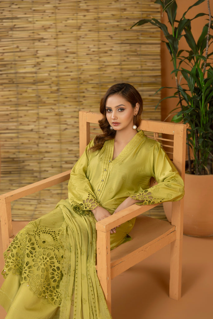 EZEL - 3 PC UNSTITCHED